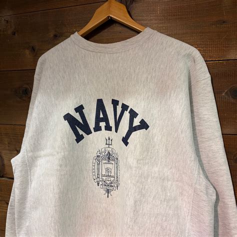 90's MV SPORT "US NAVY" Sweat Shirt SIZE:L USA MADE | DESERTSNOW