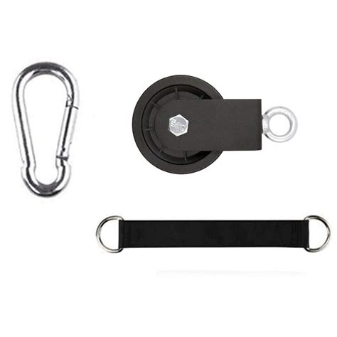 Buy Cable Pulley Wheel Diameter 3.54"90 mm 360 Degree Rotating Silent ...