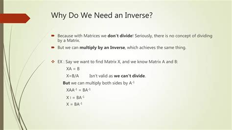 Matrix inversion | PPTX