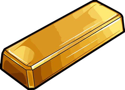 AI generated Gold bar clipart design illustration 36520635 PNG