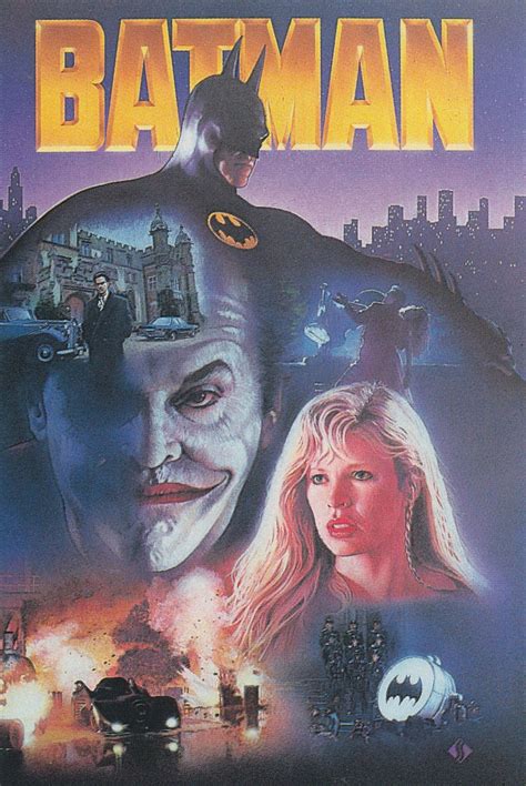 1989 Batman Movie Poster