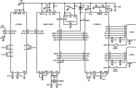Microcontroller Design Circuit Diagram