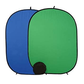 Buy Fancierstudio 2 in 1 Chromakey Green Screen Chromakey Blue Screen ...