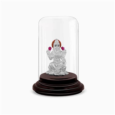 Silver Sowbhagya Lakshmi Idol | Silver Idols – GIVA Jewellery