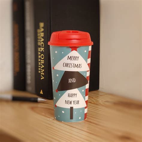 Merry Christmas & Happy New Year sipper & Coffee cup - Christmas Gift ...