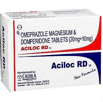 Aciloc RD 20 - Strip of 15 Tablets : Amazon.in: Health & Personal Care
