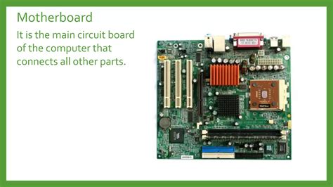 Image result for Computer Hardware Parts and Functions