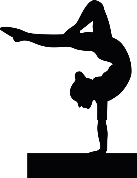 Gymnastics School Sport Cheerleading Tumbling - Gymnast Clip Art - Png ...