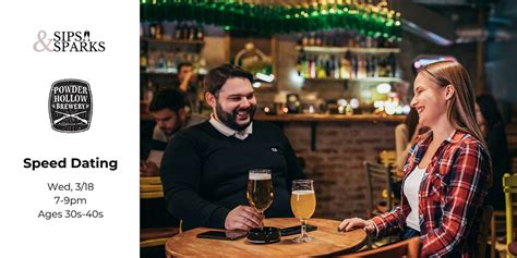 Speed Dating Ages 30s-40s in Enfield, CT at Powder Hollow Brewery ...