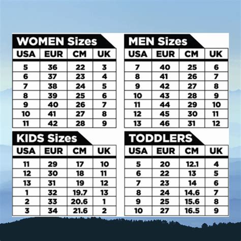 Youth To Women'S Shoe Size Chart - SizeChartWomen.com