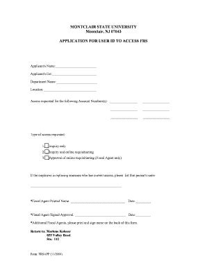 Application To FRS Revised.doc - Fill and Sign Printable Template Online