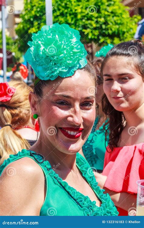 Smiling Spanish woman editorial stock photo. Image of women - 132316183