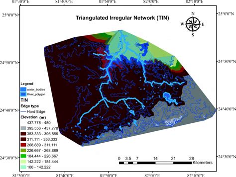 Image result for Triangulated irregular network TIN Visualization