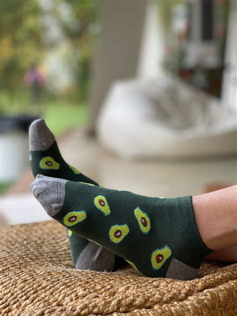 Avocado on Toes Ankle Socks for Women – Mint & Oak