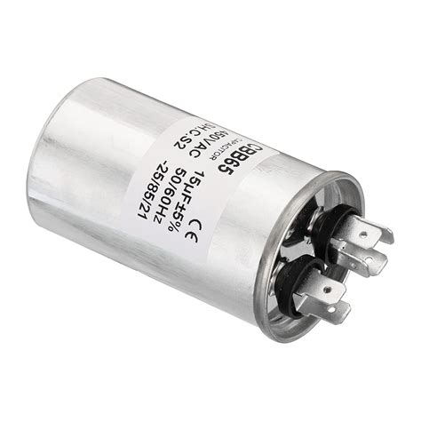 PATIKIL 15uF 15MDF 450VAC Fan Start Capacitor, CBB65 | Ubuy India
