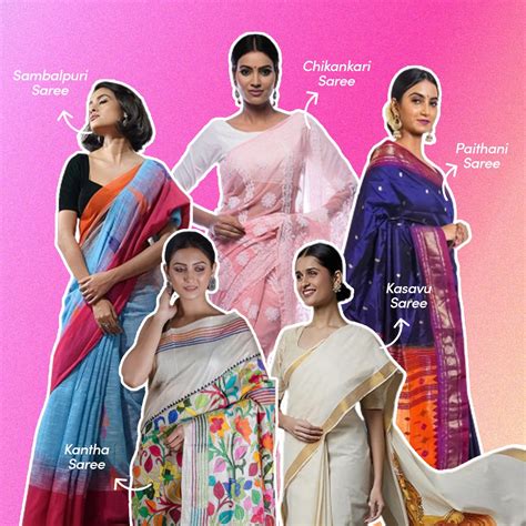 17 Types Of Sarees From Across The Country | LBB