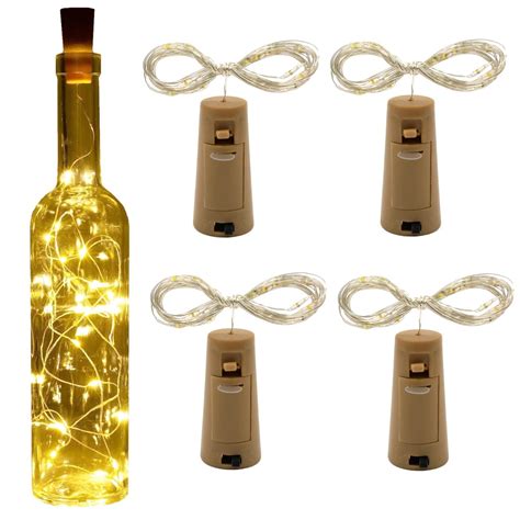 Buy Bottle Cork LED String Light | 2 Meter 20 LEDs | LR44 Battery ...