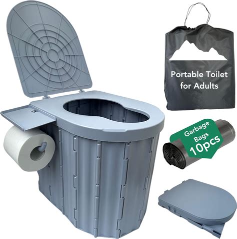 Amazon.com : Portable Toilet for Camping- Large Size For Adults ...