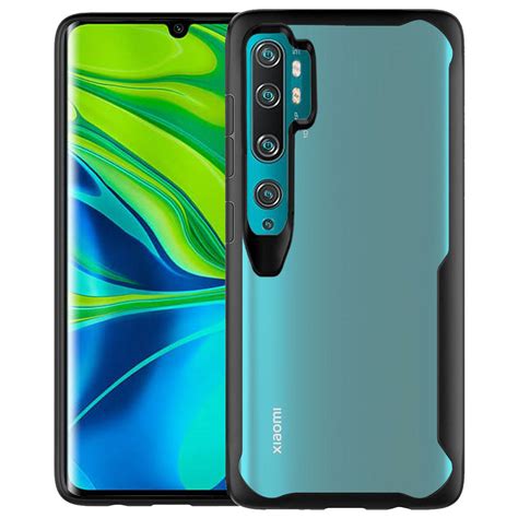 Casotec Soft Clear Air Cushion Hybrid Case Cover for Mi Note 10 / Note ...