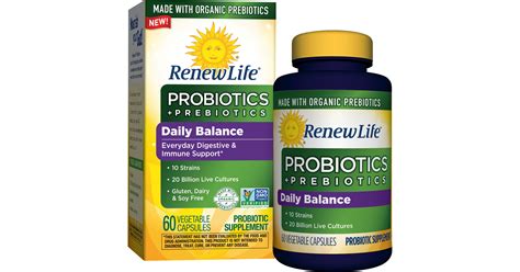Prebiotics and Probiotics Team Up in Renew Life's First Organic Supplement