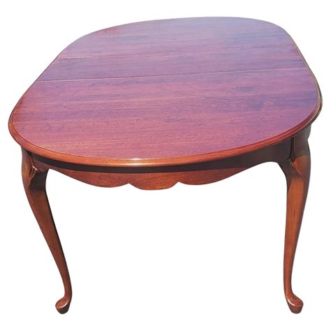 Pennsylvania House Solid Cherry Queen Anne Extention Dining Table For ...