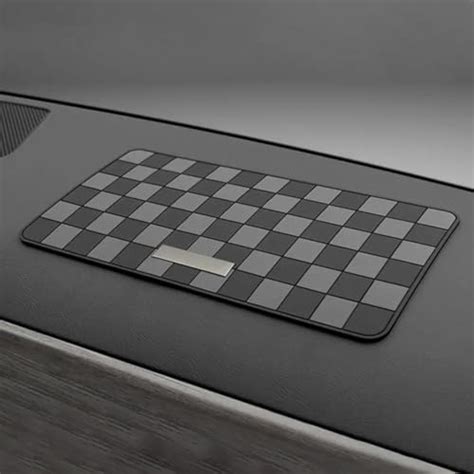 aakichi Rubber Adhesive-Free Car Mat Grid Pattern Car Anti-Slip Mats ...