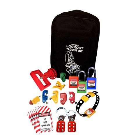 Lockout Tagout Black Pouch Loto Kit-342 Set Of 1 Safety House Loto ...