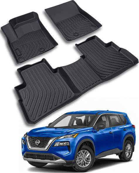 CreekT Floor Mats Custom-Fit for Nissan Rogue 2025 2024 2023 2022 2021 ...