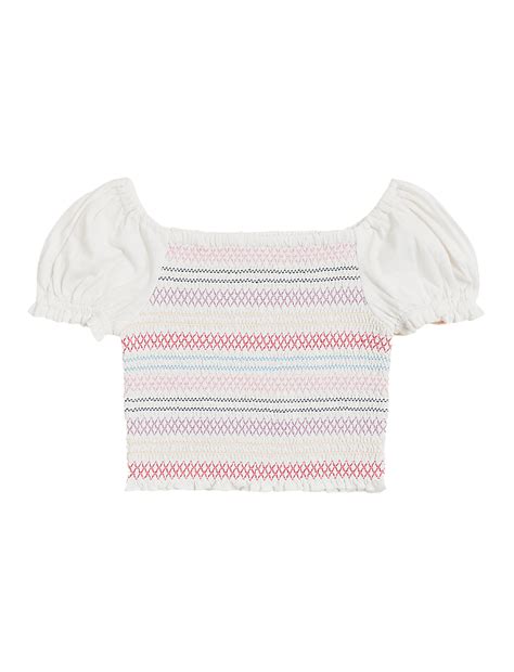 Buy Pure Cotton Embroidered Top (6-16 Yrs) at Marks & Spencer