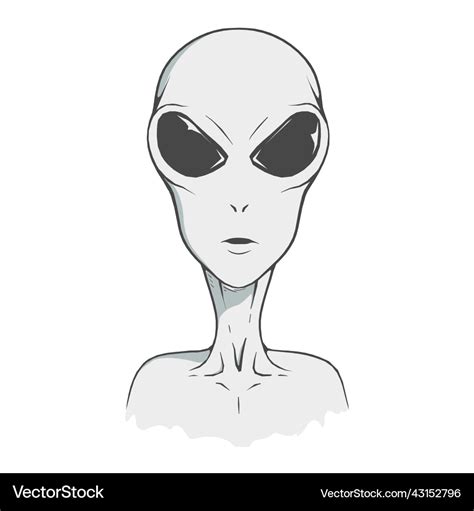 Image result for Alien Head Drawing Easy