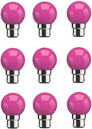 Buy Syska SKC-P Base B22 0.5-Watt LED Bulb (Pink) Online at Low Prices ...