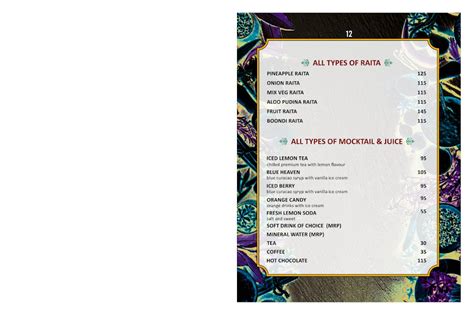 Menu at Navaratna Veg Restaurant Sahadat pura mau SBI Bank main branch, Mau