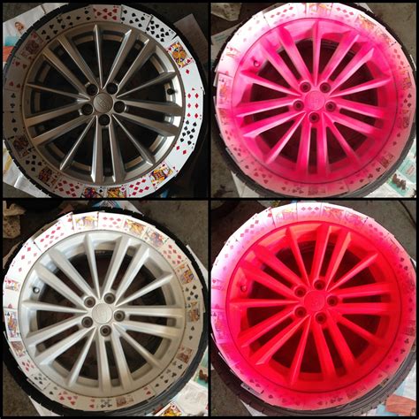 PLASTI DIP RIMS "BLAZE" PINK : 6 Steps (with Pictures) - Instructables