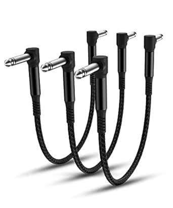 Elebase Guitar Patch Cables 3-Pack : Amazon.in: Musical Instruments