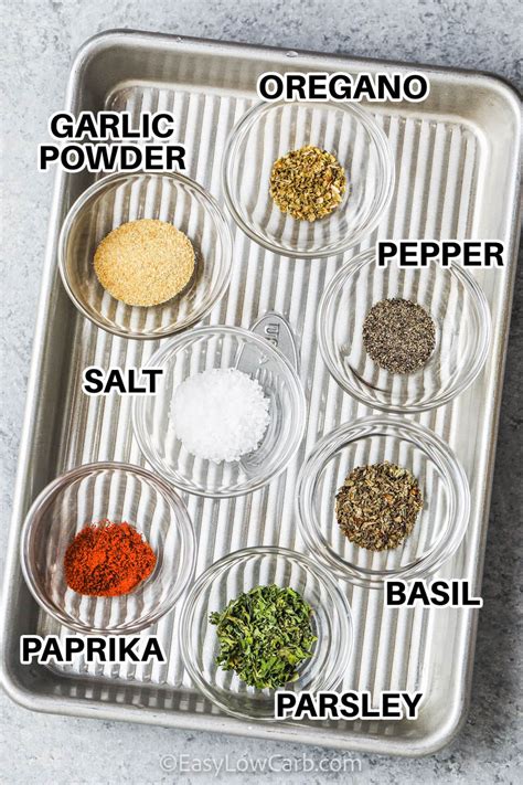 Easy Garlic Herb Seasoning (All-Purpose Blend!) - Easy Low Carb