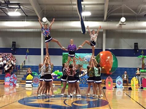 cheer routine themes