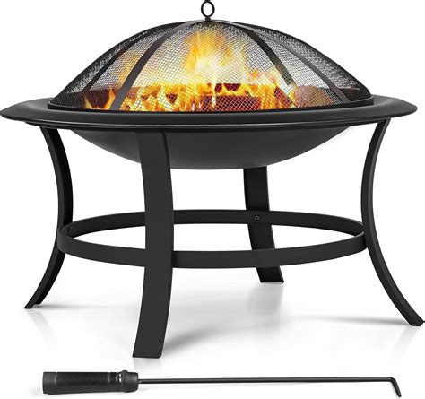 Yaheetech 29'' Fire Pit Outdoor Fire Pits India | Ubuy