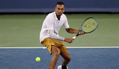 Fiery Kyrgios smashes racquets, tosses shoes in loss- The Week