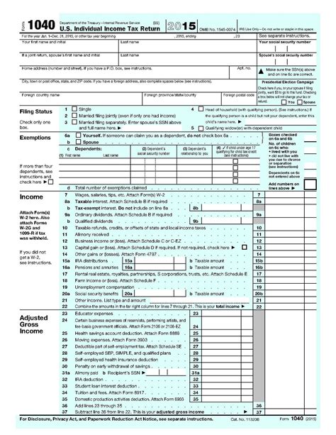 Kuvatulokset haulle irs form 1040