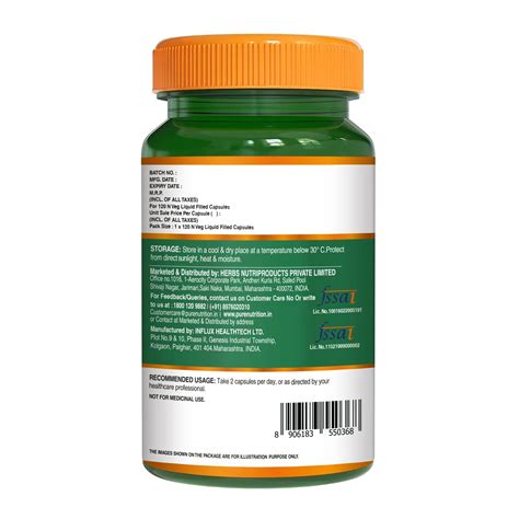 Pure Nutrition Flaxseed Oil Capsules