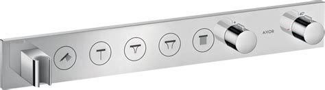 AXOR ShowerSolutions Shower mixers: two-handle, 5 functions, Chrome ...