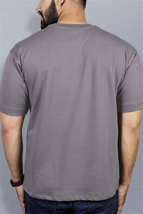 RICHMAX MINIMALIST OVERSIZED TEE DARK GREY (GREY) – Richmax Clothing
