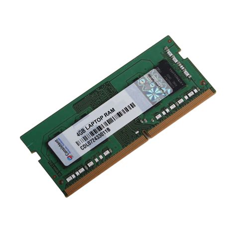 Consistent 4GB DDR4 Laptop RAM, 2400MHz Reduce power consumption by up ...