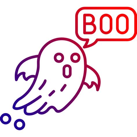 Boo Generic gradient outline icon | Freepik