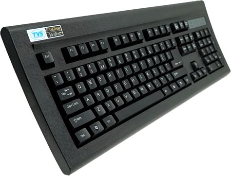 Amazon.in: Buy TVS ELECTRONICS Gold Prime Mechanical Wired Keyboard ...