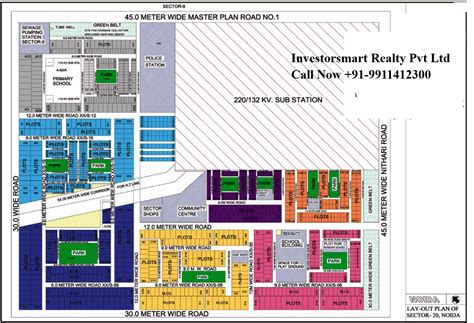 Noida HD Maps - Investorsmart Maps