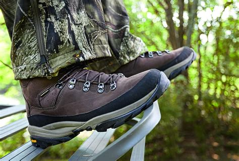 Buy Bolderton Ridge 8” Men’s Waterproof Leather Hunting Boots, Mud ...