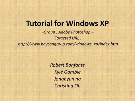 Image result for Windows XP Pro Tutorial