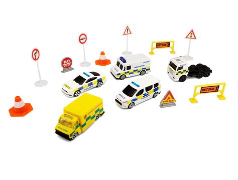 Buy Maistro M12150 Maisto Fresh Metal Emergency Force Playset with Die ...