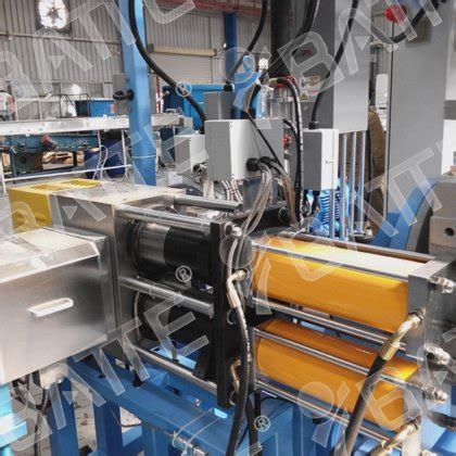 BATTE Double piston hydraulic continuous screen changer for PE LDPE ...